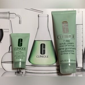 Clinique 7 day scrub bundle